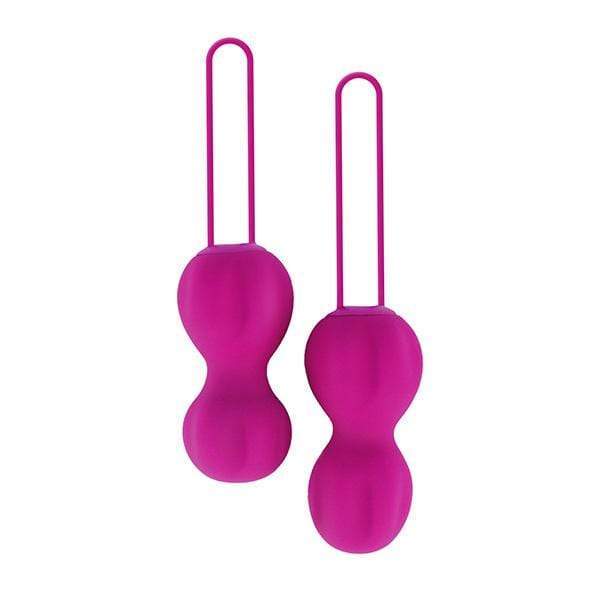 Nomi Tang - Intimate Plus Kegel Exerciser Ball Set (Red Violet) -  Kegel Balls (Non Vibration)  Durio.sg