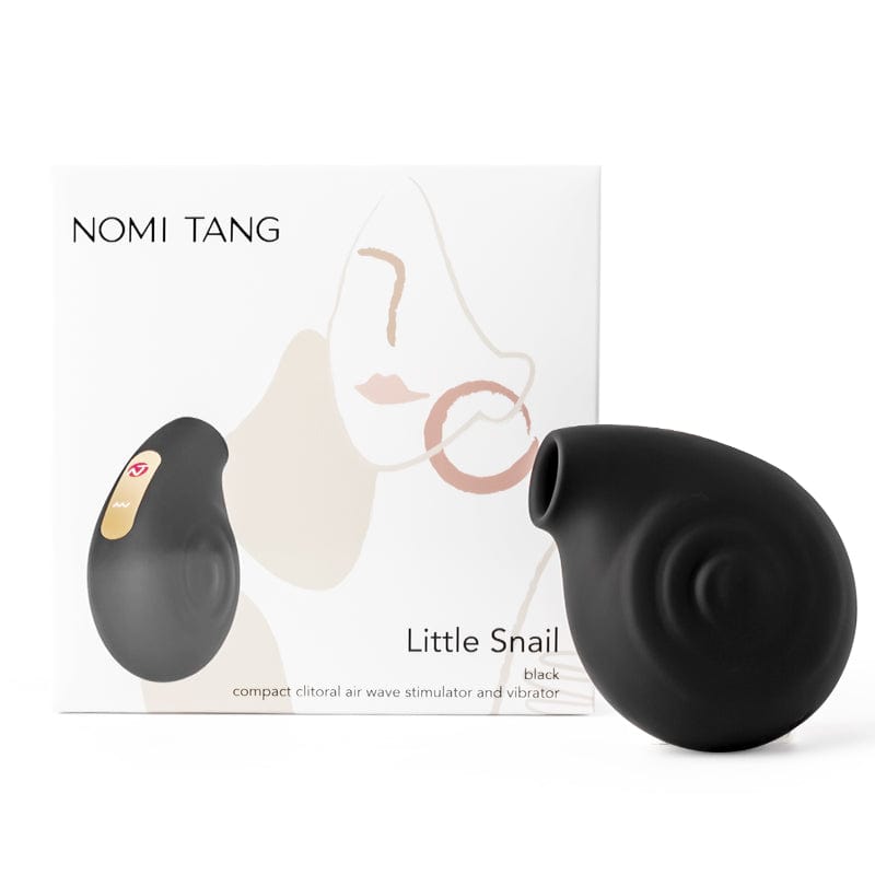 Nomi Tang - Little Snail Clitoral Air Stimulator Vibrator (Black) -  Clit Massager (Vibration) Rechargeable  Durio.sg