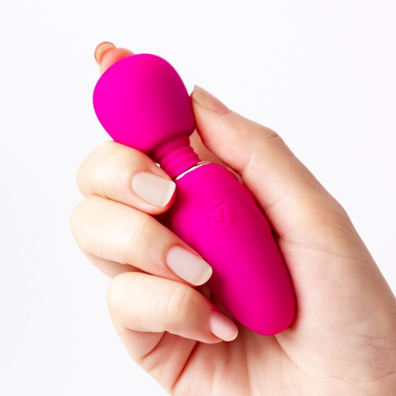 Nomi Tang - Pocket Mini Powerful Wand Massager (Hot Pink) -  Mini Wand Massagers (Vibration) Rechargeable  Durio.sg