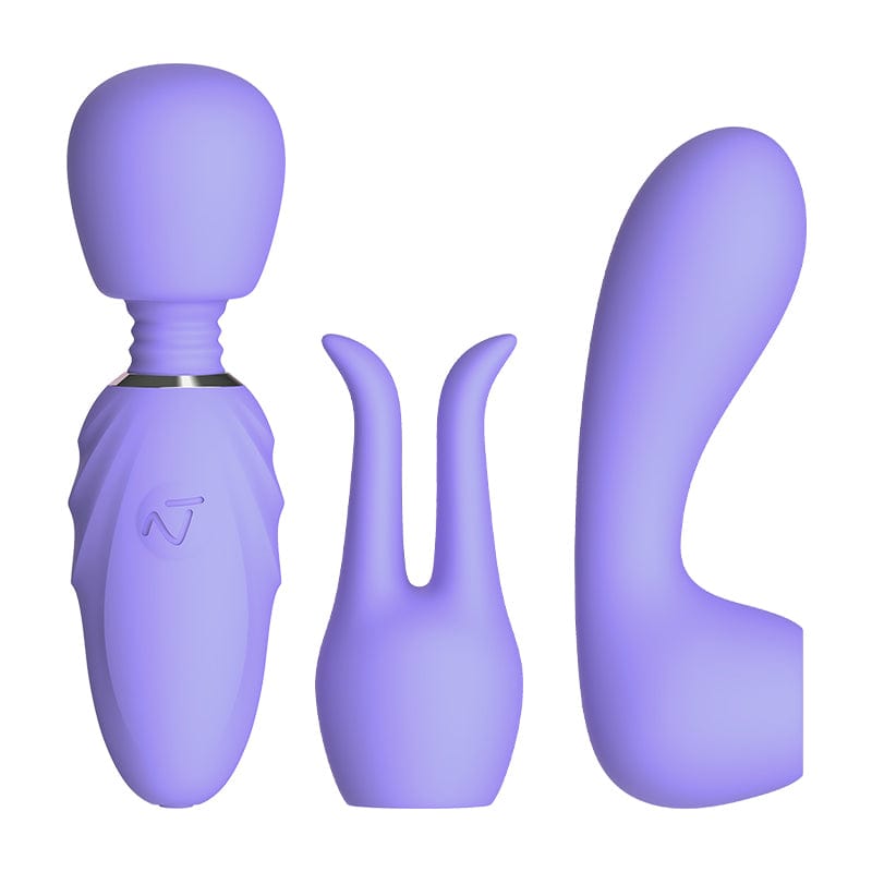 Nomi Tang - Pocket Mini Powerful Wand Massager (Lavender) -  Mini Wand Massagers (Vibration) Rechargeable  Durio.sg