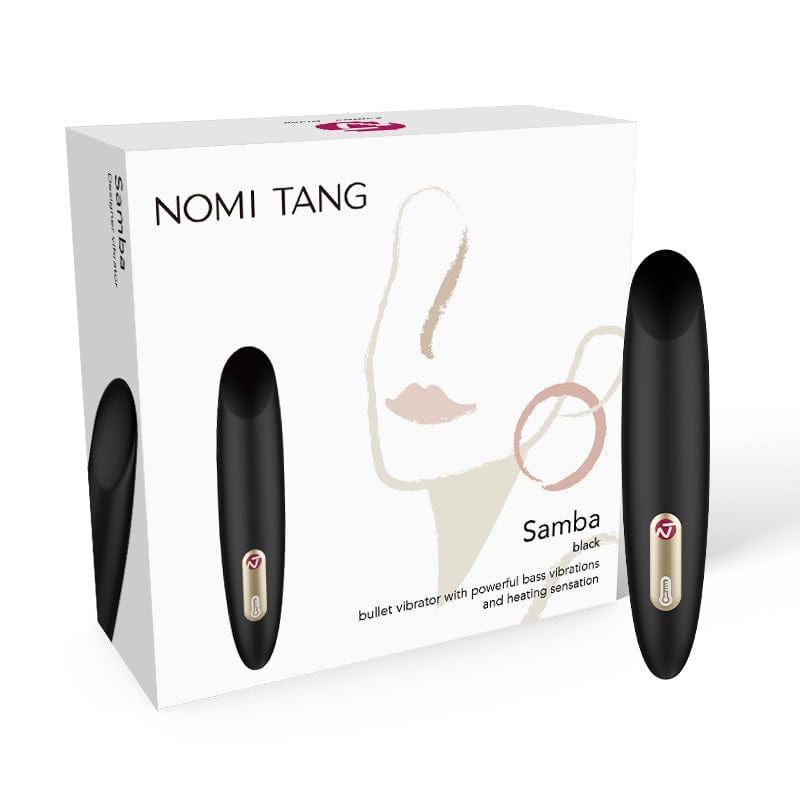 Nomi Tang - Samba Heating Bullet Vibrator (Black) -  Bullet (Vibration) Rechargeable  Durio.sg