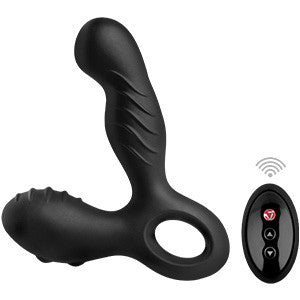 Nomi Tang - Spotty Remote Control Prostate Massager (Black) -  Prostate Massager (Vibration) Rechargeable  Durio.sg