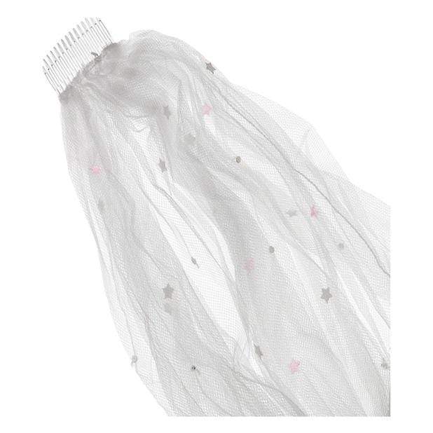 OMG International  - Bachelorette Bride to Be Veil with Comb (White) -  Bachelorette Party Novelties  Durio.sg