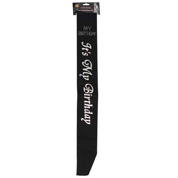 OMG International  - It's My Birthday Party Sash (Black) -  Party Novelties  Durio.sg