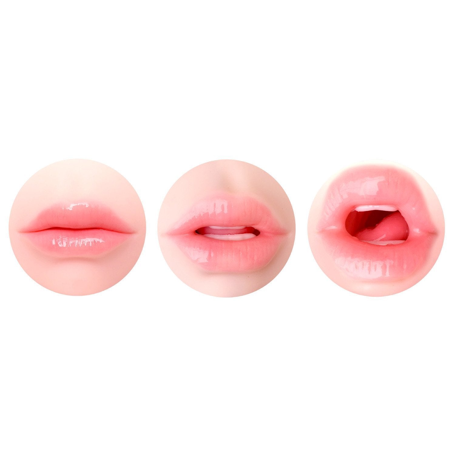 ONDO! - NUPU Mouth Masturbator (Beige) -  Masturbator Mouth (Non Vibration)  Durio.sg