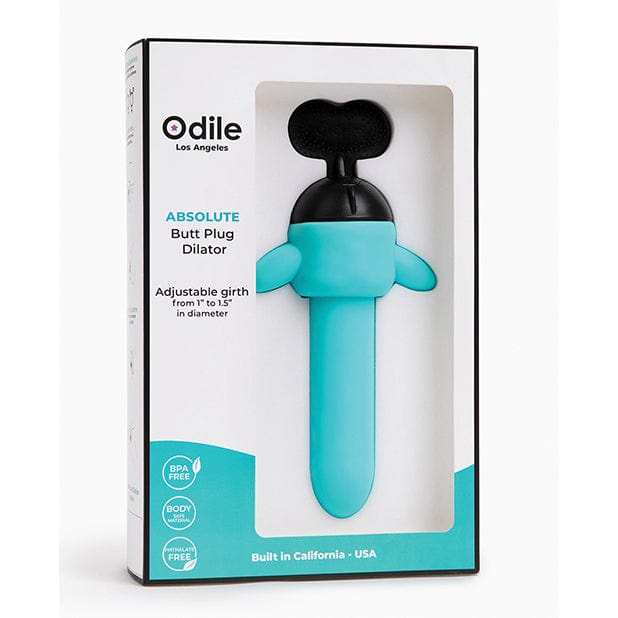 Odile - Absolute Butt Plug Dilator (Aqua) -  Anal Plug (Non Vibration)  Durio.sg