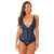 Oh la la cheri - Cortney Floral Lace Romper L/XL (Blue) -  Teddy  Durio.sg