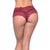 Oh la la cheri - Odette Soft Lace Boyshort with Decorative Elastic 1X (Red) -  Lingerie (Non Vibration)  Durio.sg