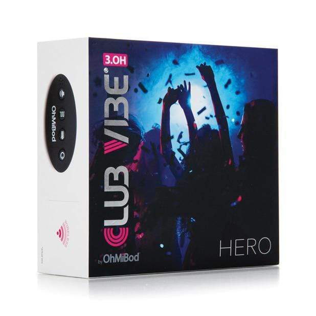 OhMiBod - Club Vibe 3.OH Remote Vibrating Hero Anal Plug (Black) -  Anal Plug (Vibration) Rechargeable  Durio.sg