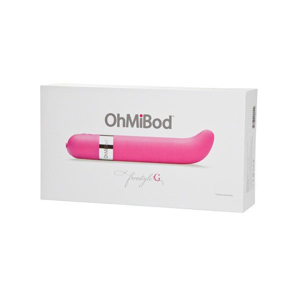 OhMiBod - Freestyle G Music Vibrator (Pink) -  G Spot Dildo (Vibration) Rechargeable  Durio.sg