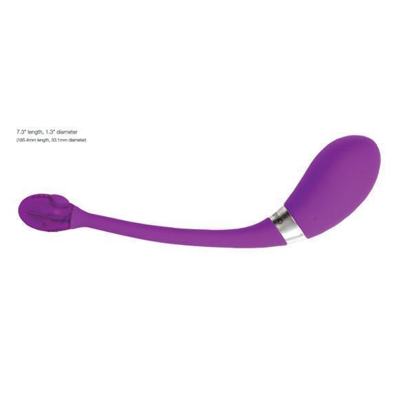 OhMiBod - Kiiroo Esca Remote Control Vibrator (Purple) -  Remote Control Dildo w/o Suction Cup (Vibration) Rechargeable  Durio.sg