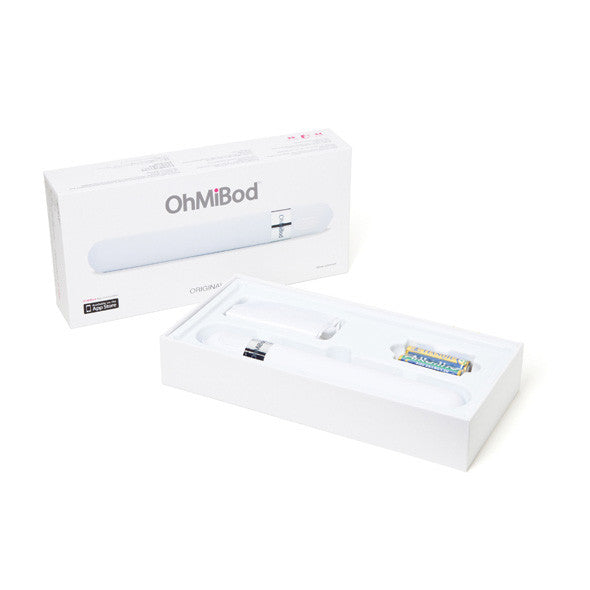 OhMiBod - Original 3.OH Music Vibrator -  Non Realistic Dildo w/o suction cup (Vibration) Rechargeable  Durio.sg