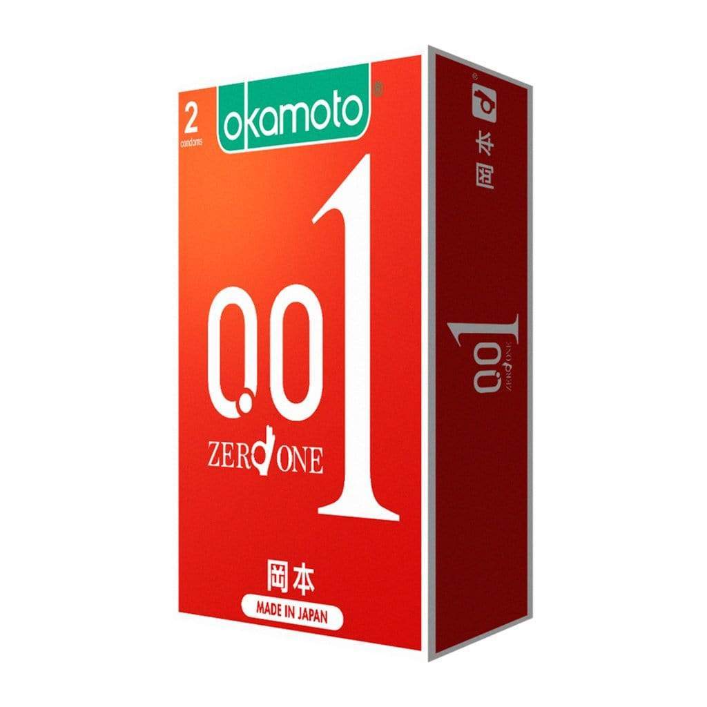Okamoto - 001 Hydro Polyurethane Ultra Thin Condom 2pcs -  Condoms  Durio.sg