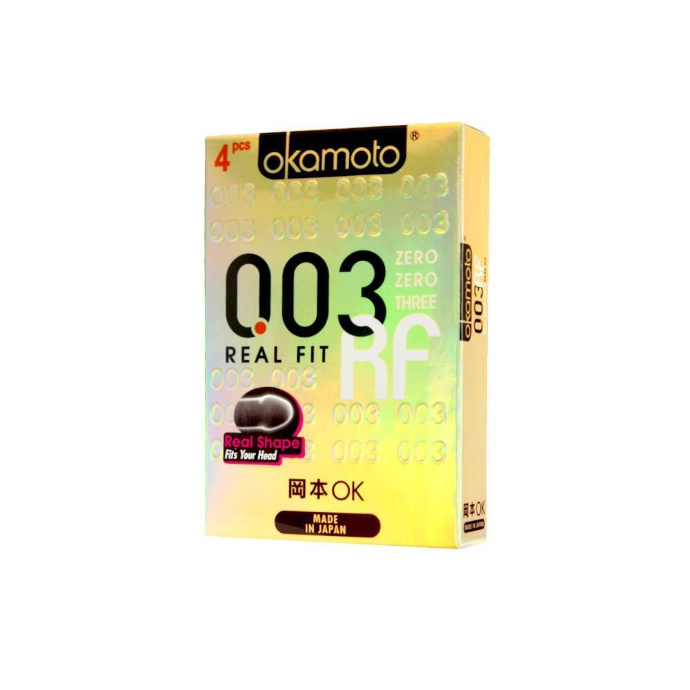 Okamoto - 003 Real Fit Condoms 4&#39;s -  Condoms  Durio.sg