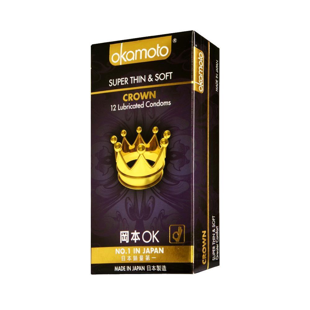Okamoto - Crown Condoms 12&#39;s -  Condoms  Durio.sg