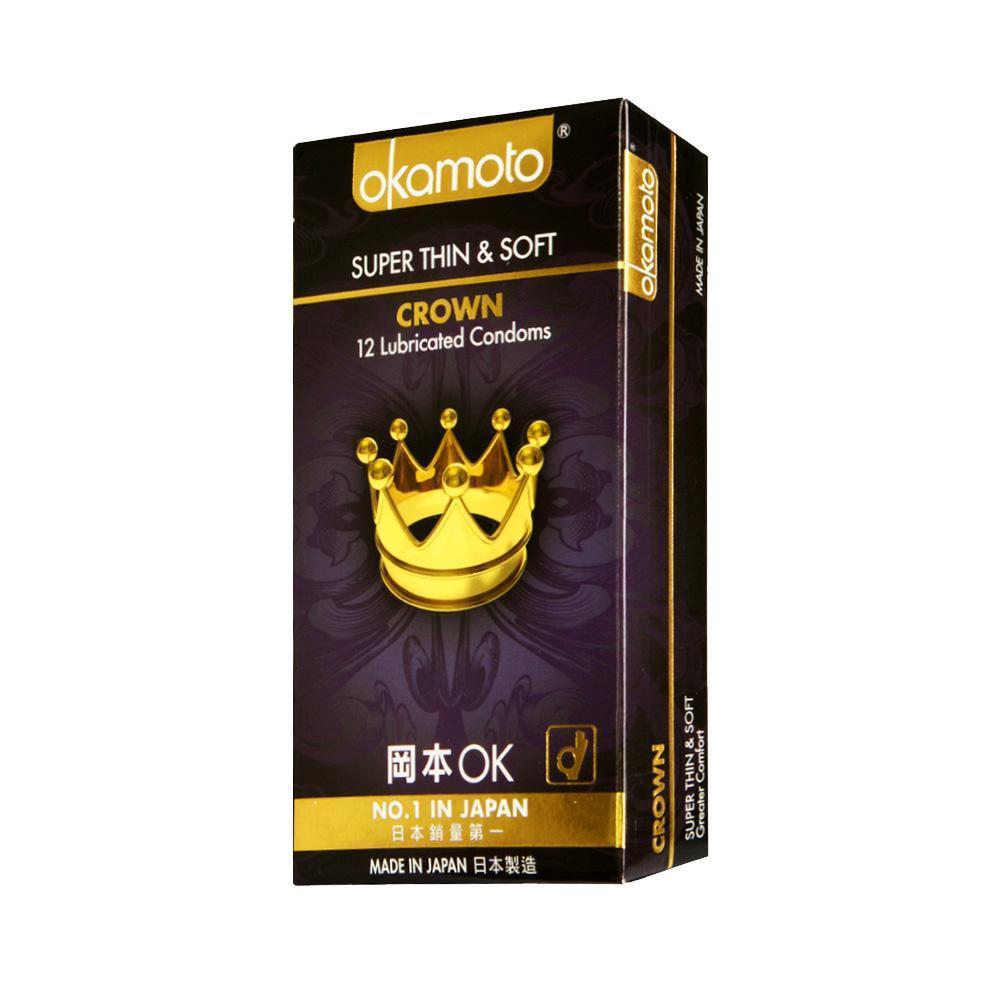Okamoto - Crown Condoms 12's -  Condoms  Durio.sg