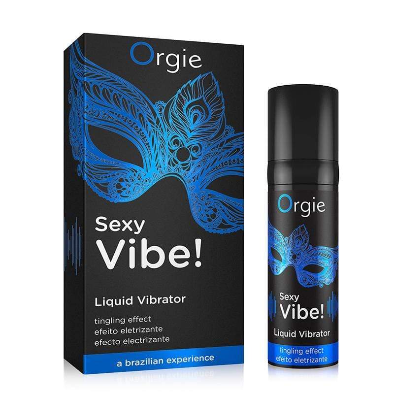 Orgie - Sexy Vibe Liquid Vibrator Gel Tingling Effect 15ml -  Cooling Lube  Durio.sg