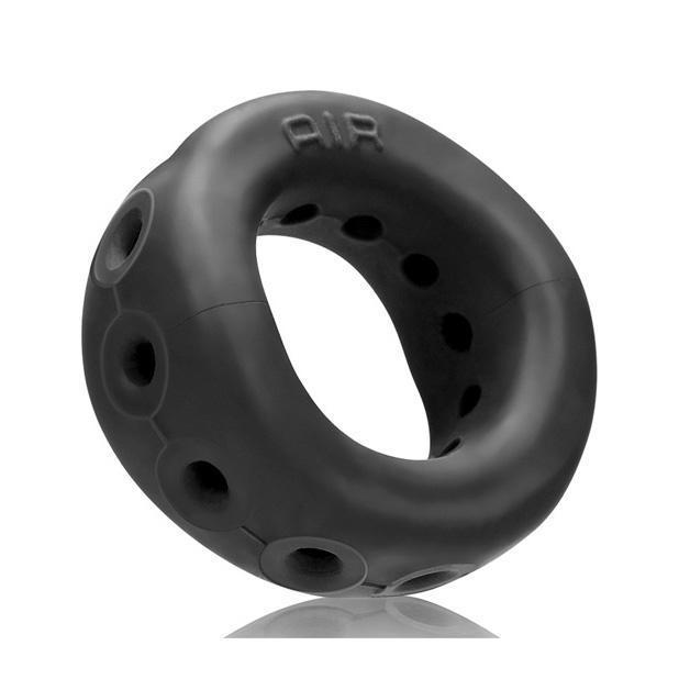 Oxballs - Air Sport Silicone Cock Ring (Black) -  Silicone Cock Ring (Non Vibration)  Durio.sg