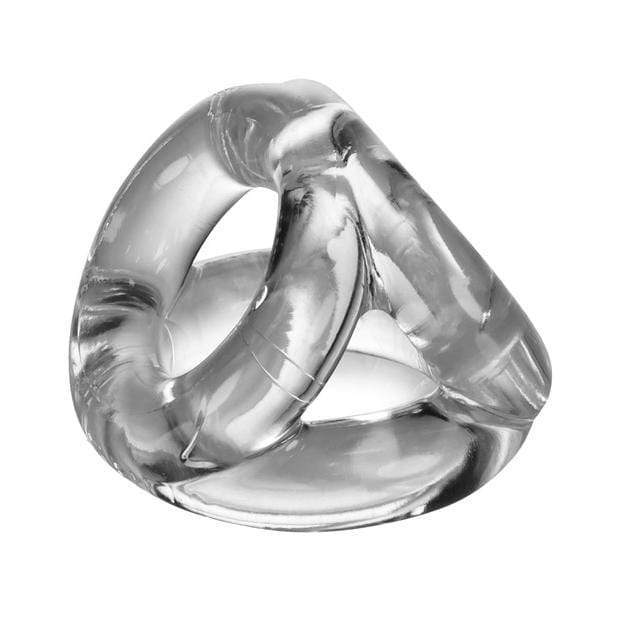 Oxballs - Atomic Jock Tri Sport 3 Ring Sling Cock Ring (Clear) -  Cock Sleeves (Non Vibration)  Durio.sg