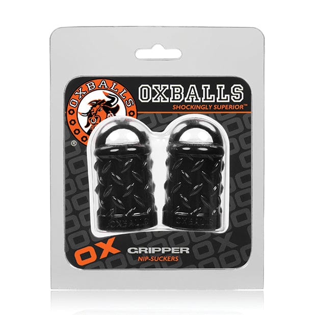 Oxballs - Gripper Nipple Suckers (Black) -  Nipple Pumps (Non Vibration)  Durio.sg