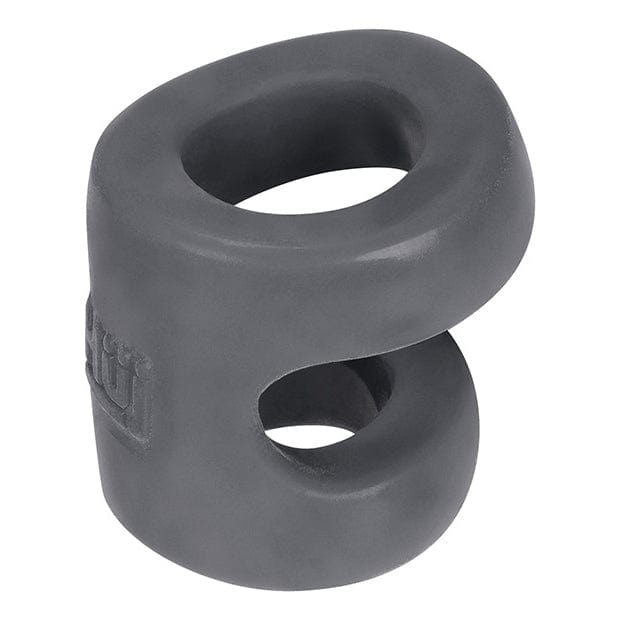 Oxballs -  Huj Hunky Junk Connect Cock Ring with Balltugger (Stone) -  Silicone Cock Ring (Non Vibration)  Durio.sg