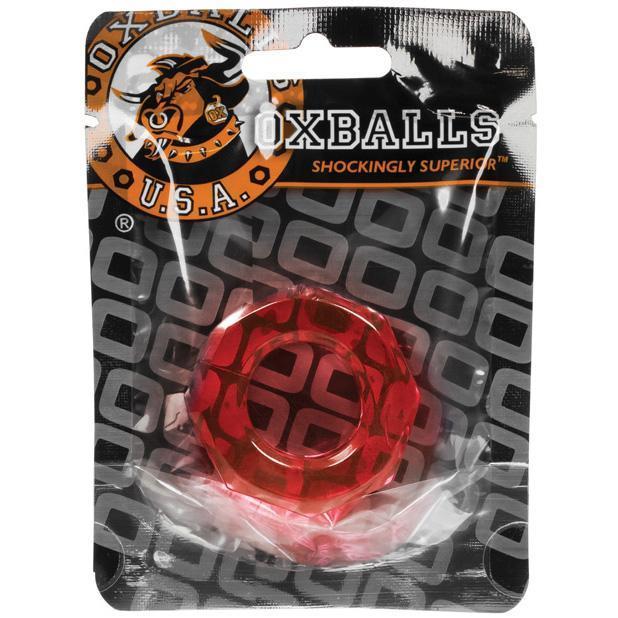 Oxballs - Humpballs Rubber Cock Ring (Red) -  Rubber Cock Ring (Non Vibration)  Durio.sg