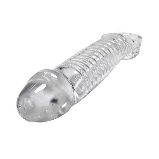 Oxballs - Muscle Cock Sheath Silicone Cock Sleeve (Clear) -  Cock Sleeves (Non Vibration)  Durio.sg