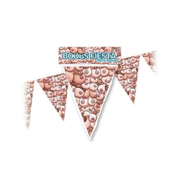Ozze Creations - Boobs Fiesta Party Banner 20ft (Beige) -  Party Novelties  Durio.sg