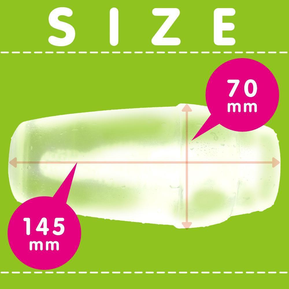PPP - Magic Shake Hard Onahole (Clear) -  Masturbator Soft Stroker (Non Vibration)  Durio.sg