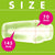 PPP - Magic Shake Hard Onahole (Clear) -  Masturbator Soft Stroker (Non Vibration)  Durio.sg