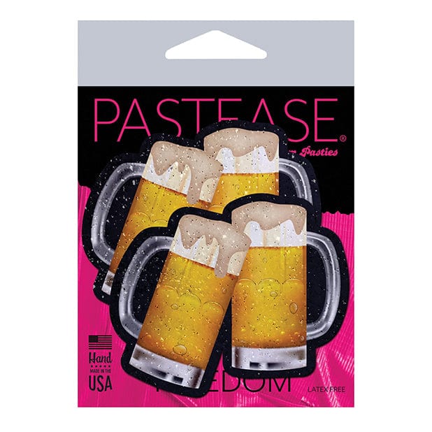 Pastease - Premium Clinking Beer Mugs Pasties Nipple Covers O/S (Yellow) -  Nipple Covers  Durio.sg