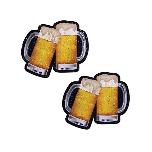 Pastease - Premium Clinking Beer Mugs Pasties Nipple Covers O/S (Yellow) -  Nipple Covers  Durio.sg
