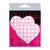 Pastease - Premium Gingham Heart Pasties Nipple Covers O/S (Pink) -  Nipple Covers  Durio.sg