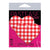 Pastease - Premium Gingham Heart Pasties Nipple Covers O/S (Red) -  Nipple Covers  Durio.sg