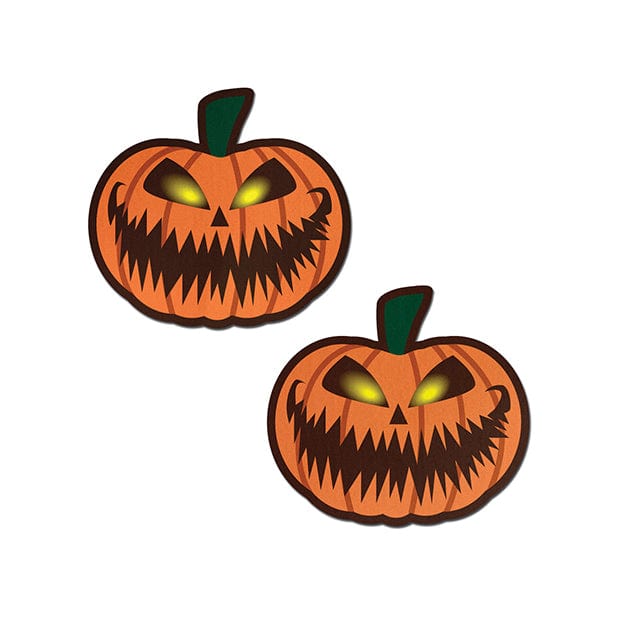 Pastease - Premium Halloween Scary Pumpkin Pasties Nipple Covers O/S (Orange) -  Nipple Covers  Durio.sg