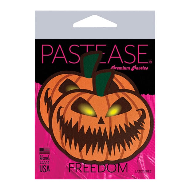 Pastease - Premium Halloween Scary Pumpkin Pasties Nipple Covers O/S (Orange) -  Nipple Covers  Durio.sg