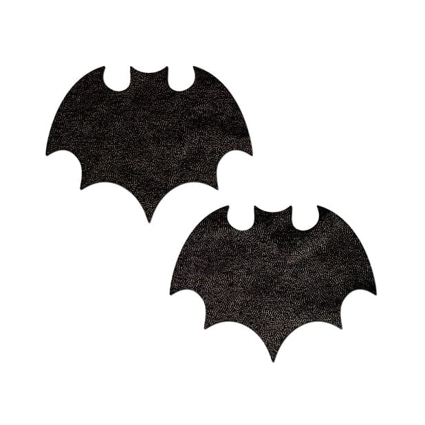 Pastease - Premium Liquid Bats Pasties Nipple Covers O/S (Black) -  Nipple Covers  Durio.sg
