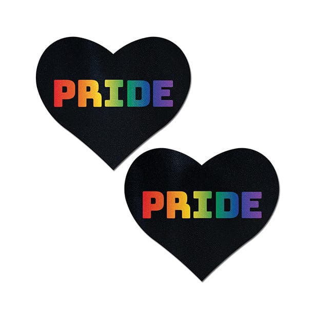 Pastease - Premium Pride Pasties Nipple Covers O/S (Black/Rainbow) -  Nipple Covers  Durio.sg
