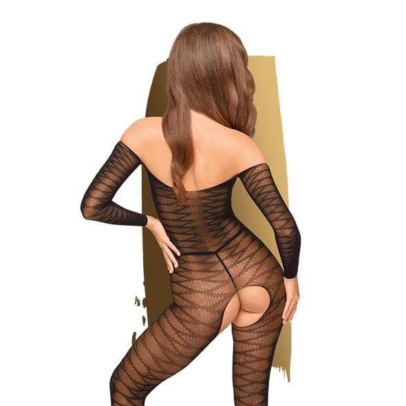 Penthouse - Dreamy Diva Sheer Crotchless Bodystocking Costume S-L (Black) -  Bodystockings  Durio.sg