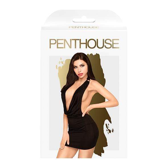 Penthouse - Heart Rob Mini Dress with Thong M/L (Black) -  Dresses  Durio.sg
