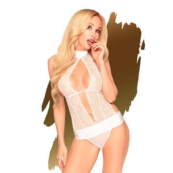 Penthouse - Perfect Lover High Neck Playsuit Costume L/XL (White) -  Bodysuits  Durio.sg