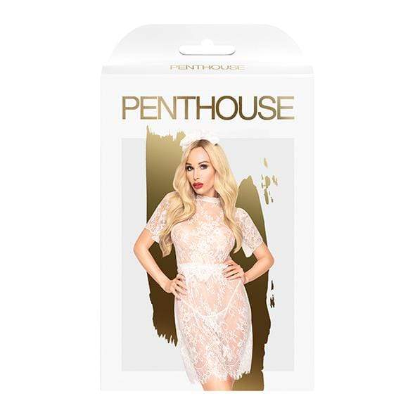 Penthouse - Poison Cookie Lace Dress with Thong L/XL (White) -  Dresses  Durio.sg