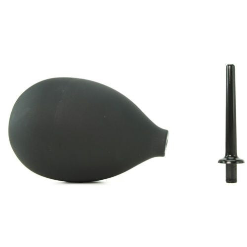 Perfect Fit - Ergoflo Impulse Anal Douche (Black) -  Silicone Cock Ring (Non Vibration)  Durio.sg