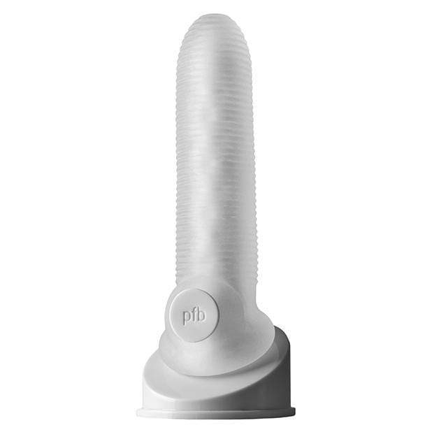 Perfect Fit - Fat Boy Micro Rib Sheath Cock Sleeve 6.5" (Clear) -  Cock Sleeves (Non Vibration)  Durio.sg