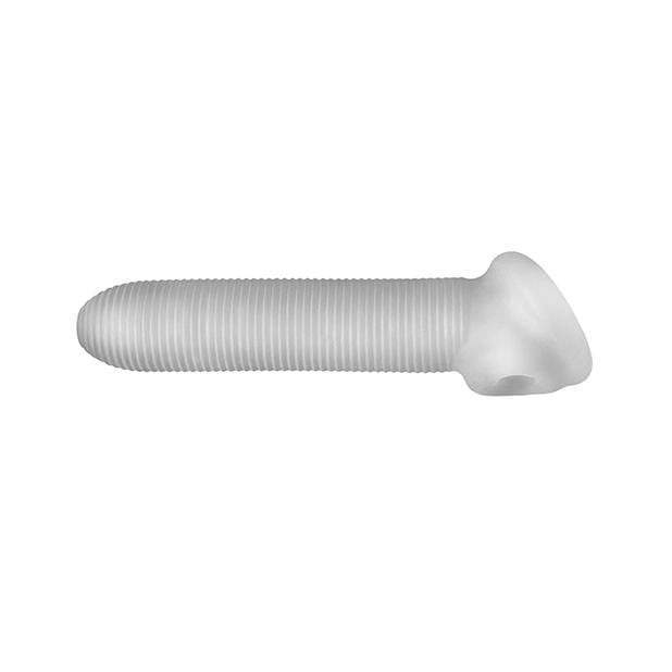 Perfect Fit - Fat Boy Micro Rib Sheath Cock Sleeve 7.5" (Clear) -  Cock Sleeves (Non Vibration)  Durio.sg