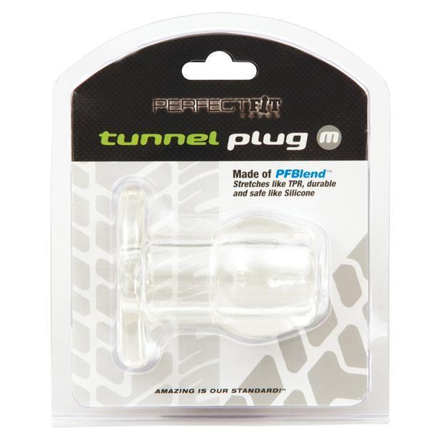Perfect Fit - Medium Tunnel Plug (Clear) -  Anal Plug (Non Vibration)  Durio.sg