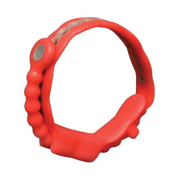 Perfect Fit - Speed Shift Adjustable Erection Cock Ring (Red) -  Cock Ring (Non Vibration)  Durio.sg