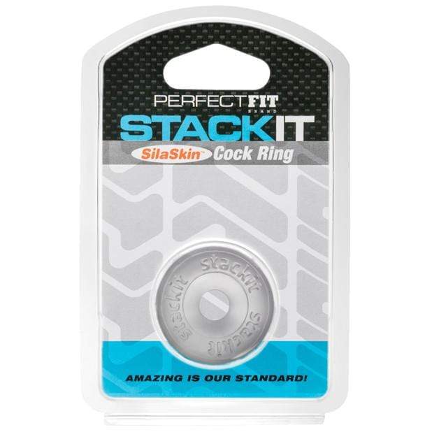 Perfect Fit - Stackit Cock Ring (Clear) -  Cock Ring (Non Vibration)  Durio.sg