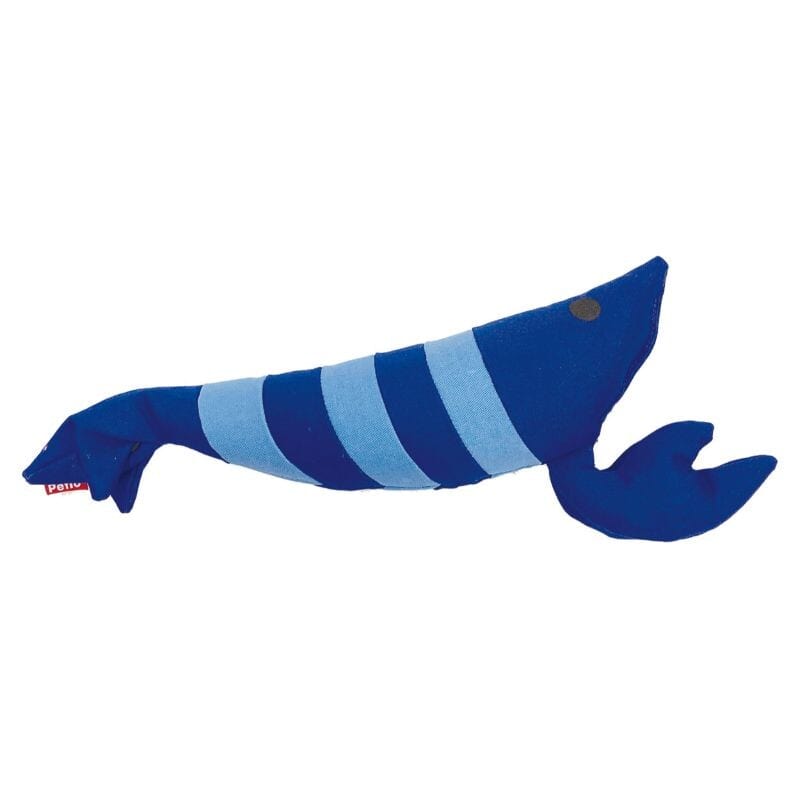 Petio Addmate - Kerigurumi Shrimp Cat Stuffed Toys - Blue Cat Toys 4903588268175 Durio.sg