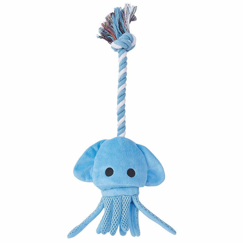 Petio Admate - Sturdy Rope Dog Toy Squid (Blue) -  Dog Toys  Durio.sg